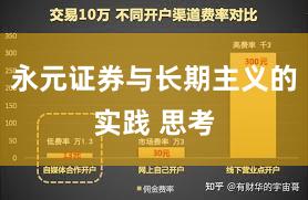 永元证券与长期主义的实践 思考