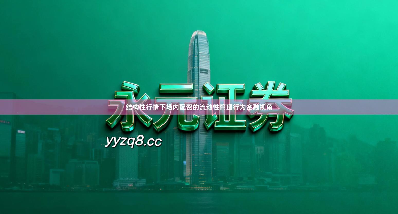 结构性行情下场内配资的流动性管理行为金融视角